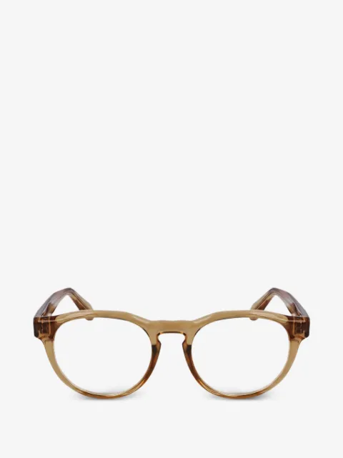 Ferragamo round-frame glasses