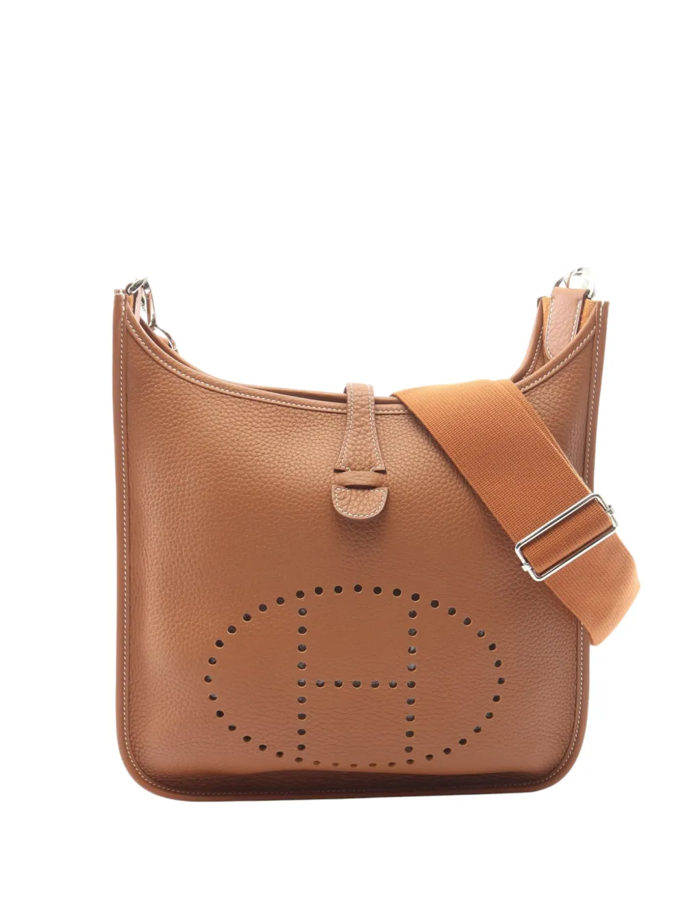 Hermès Pre-Owned 2025 Clemence Evelyne III PM crossbody bag - Braun