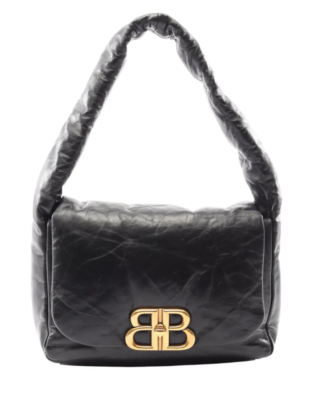 Balenciaga Pre-Owned 2023 Small Calfskin Monaco Sling shoulder bag - Schwarz