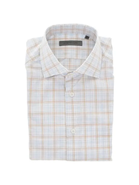 Corneliani check-pattern shirt