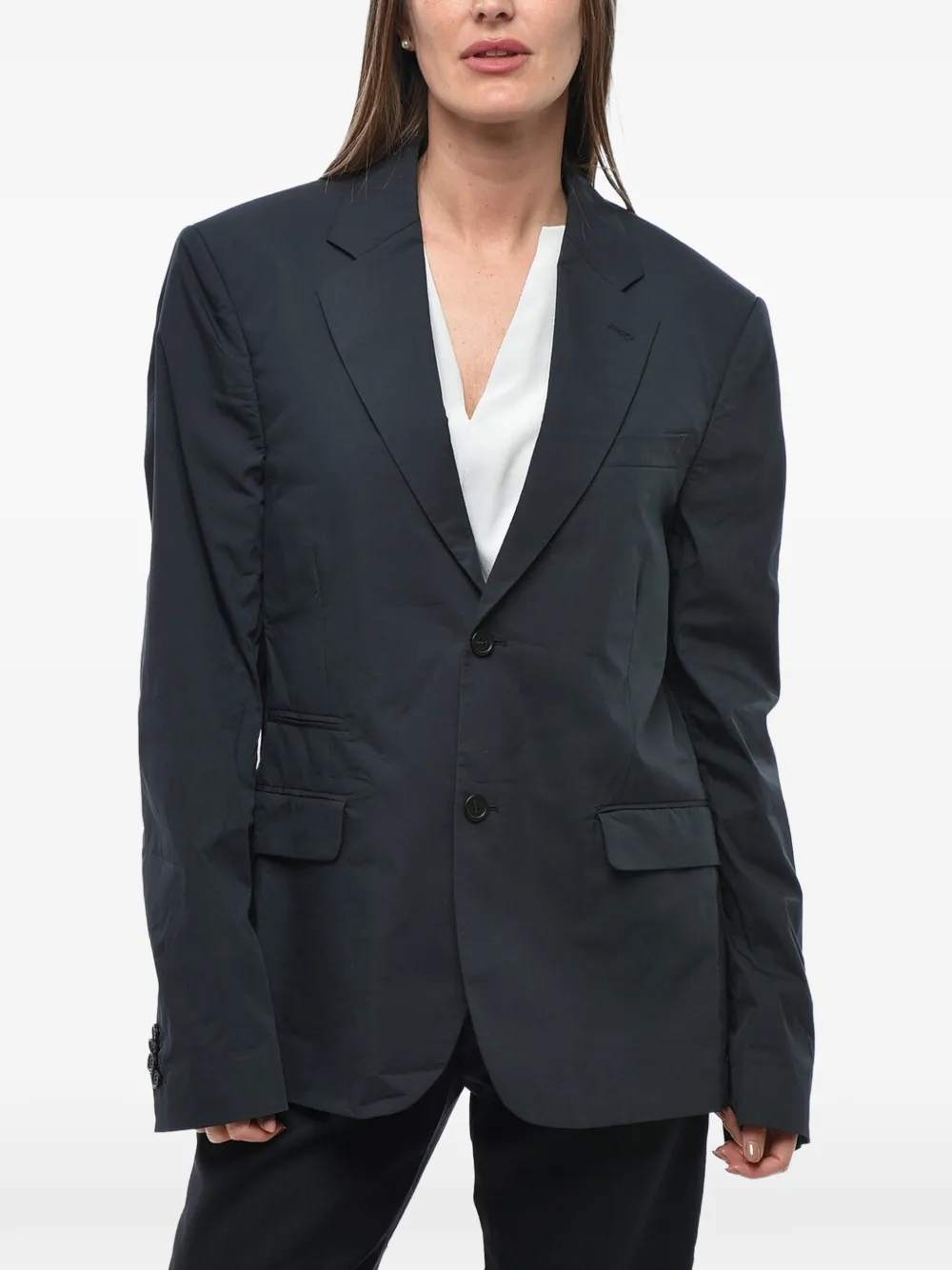 Stella McCartney Bobby single-breasted blazer - Blau