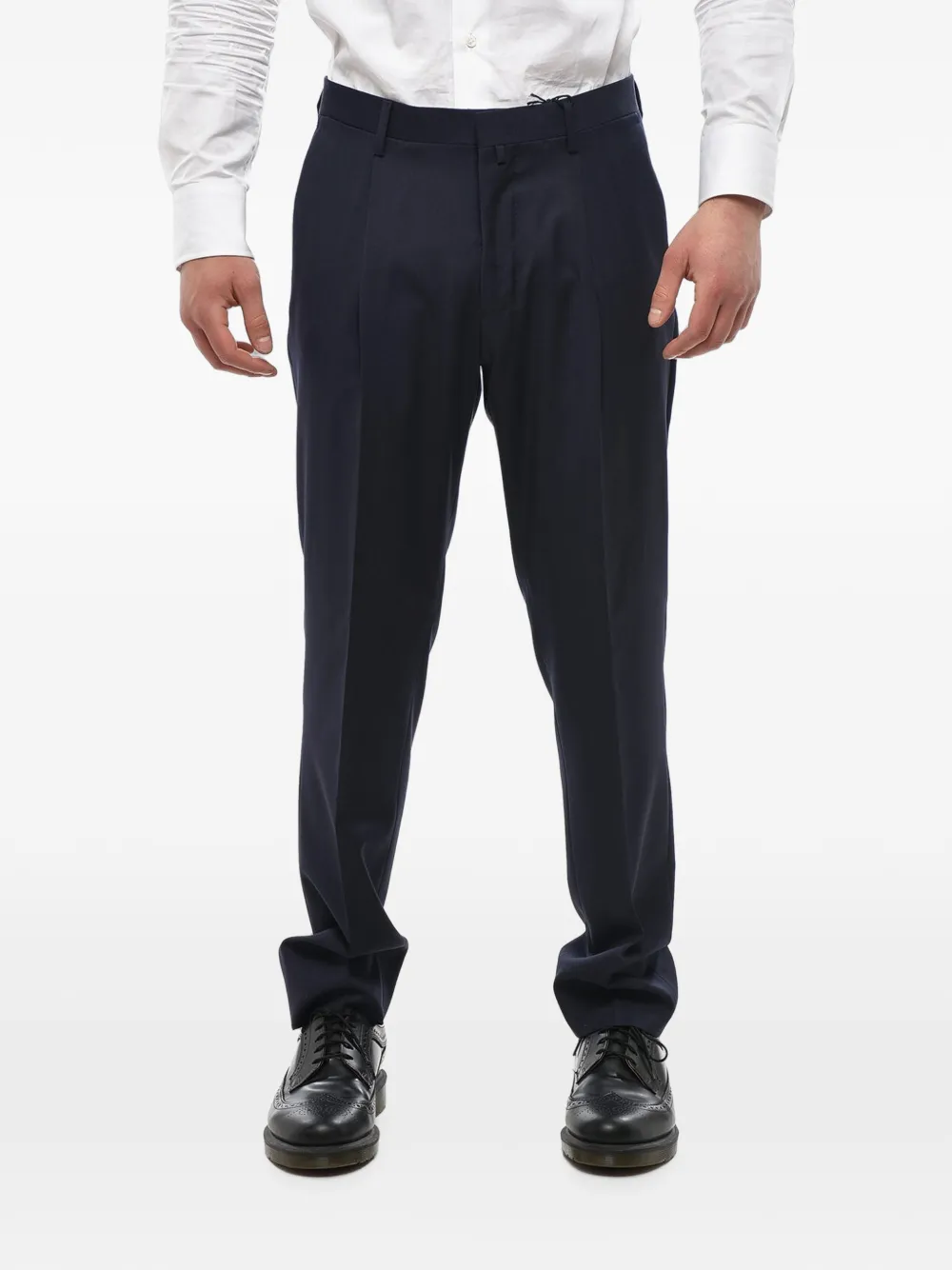 Corneliani Circle pleated trousers - Blau