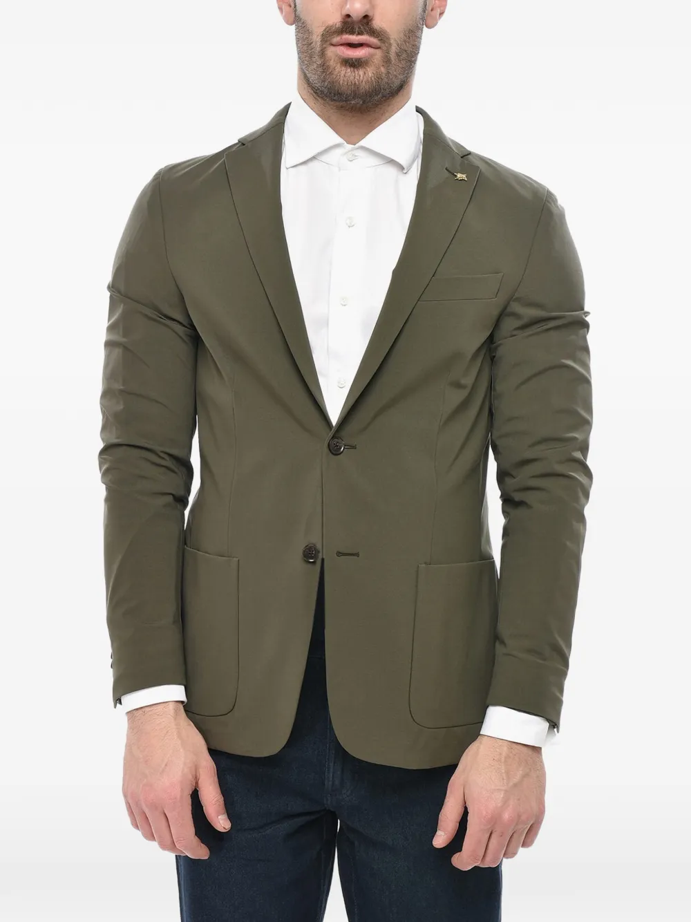 Corneliani blazer con botones | verde | Image 1