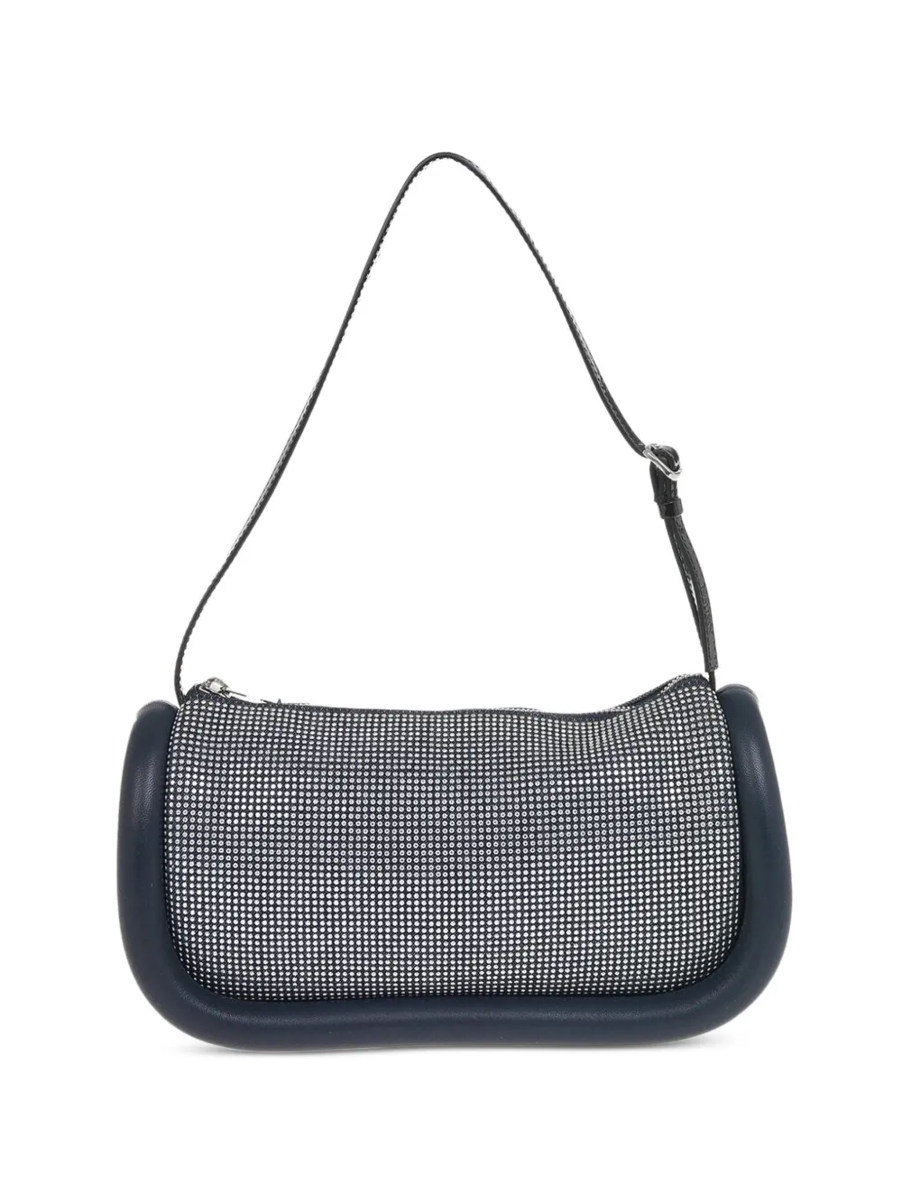 JW Anderson Bumper rhinestone-embellished shoulder bag - Blau