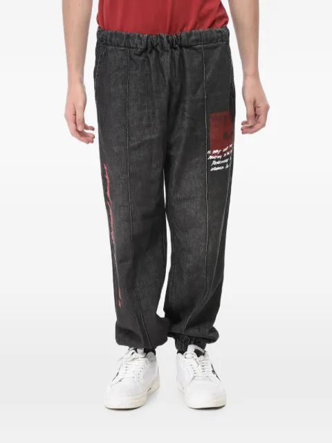 Off-White logo-print track trousers