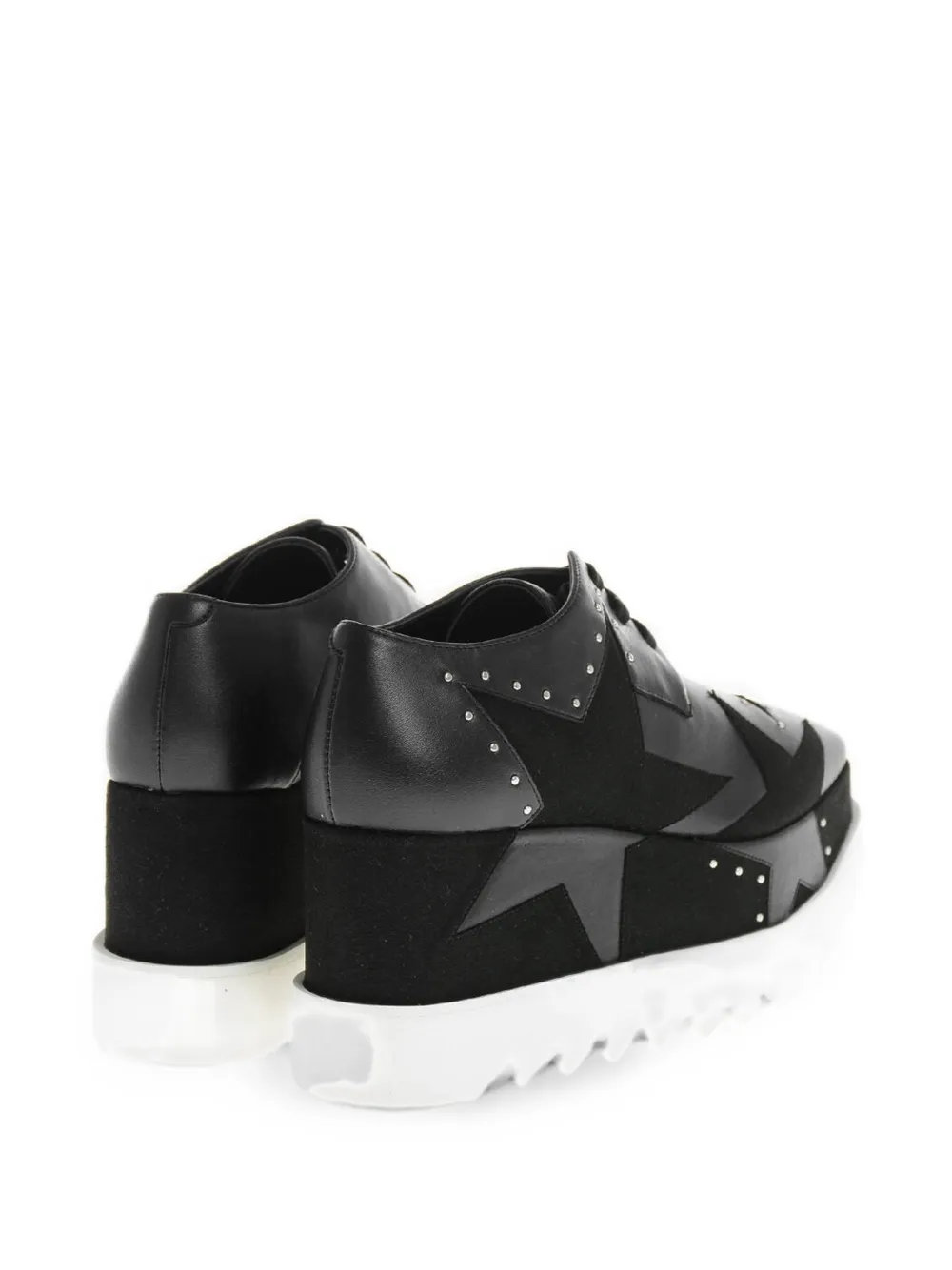 Stella McCartney Elyse star-patch sneakers Zwart