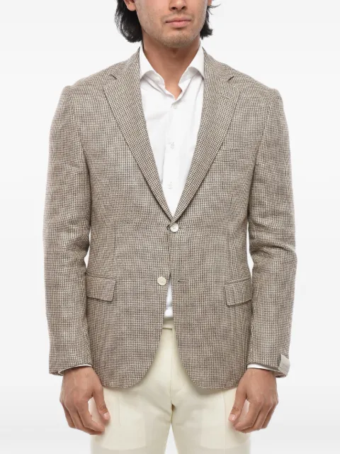 Corneliani houndstooth-pattern blazer