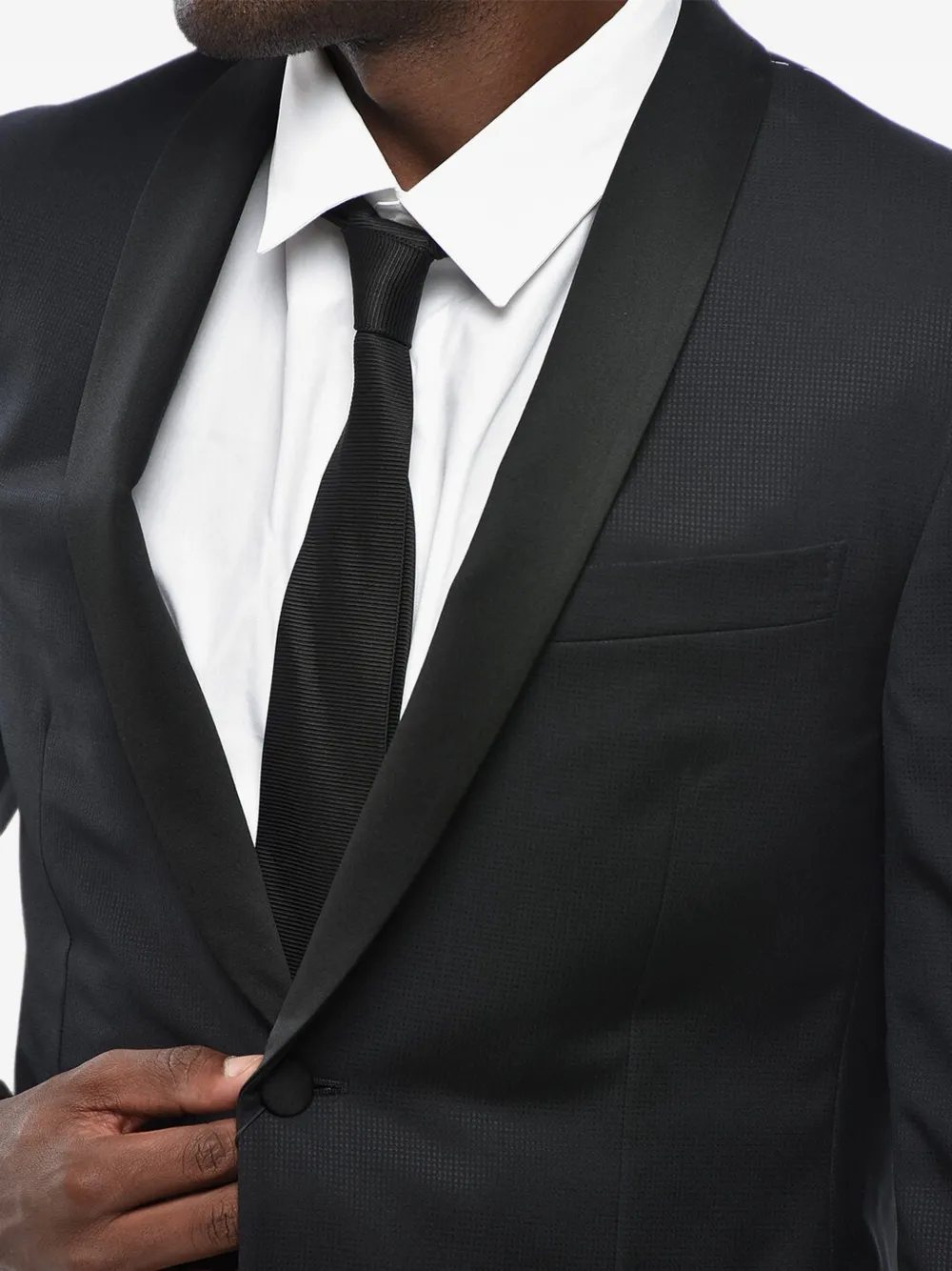 Academy satin-lapel suit — Image 3