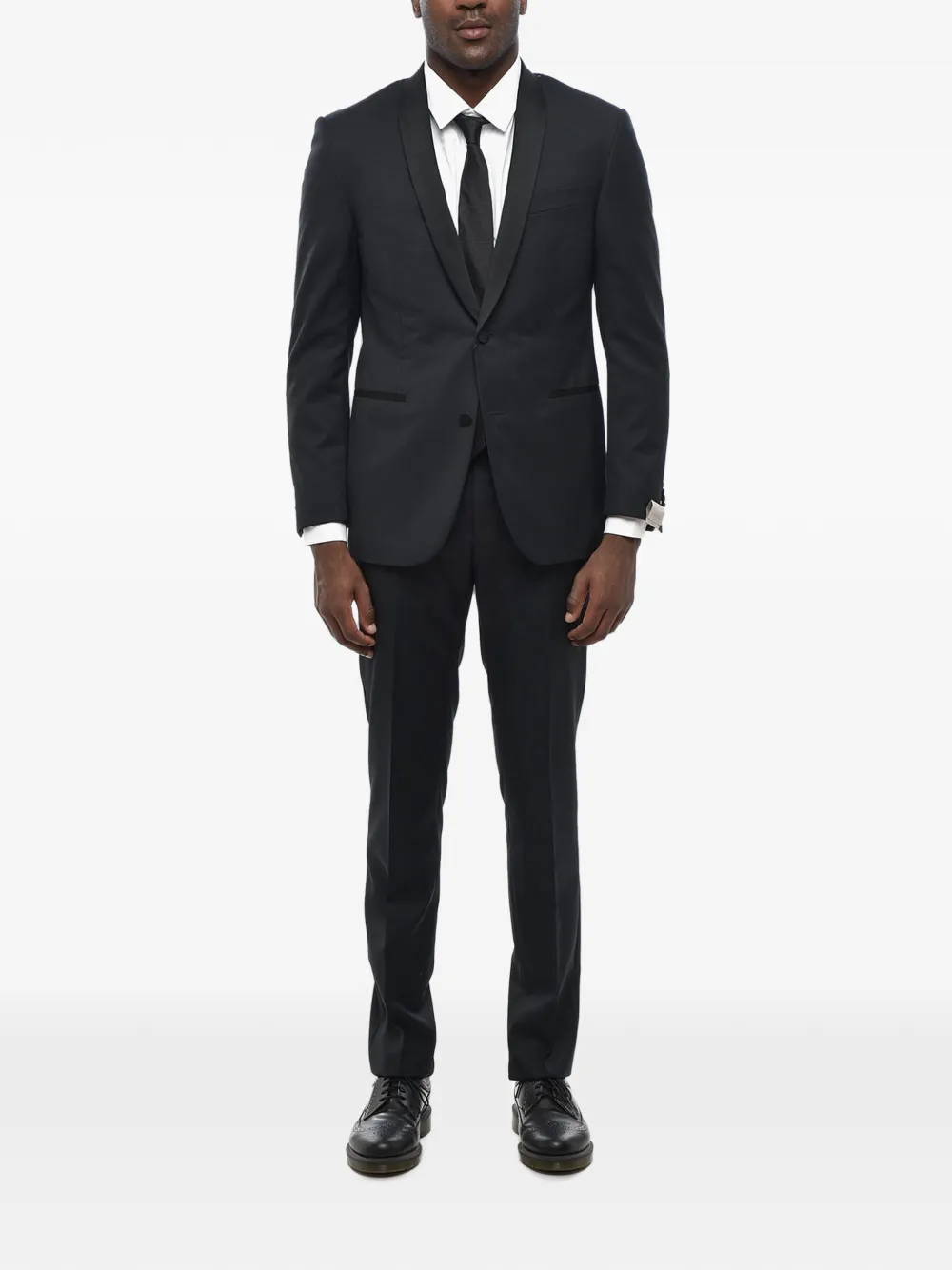 Academy satin-lapel suit - Image 1