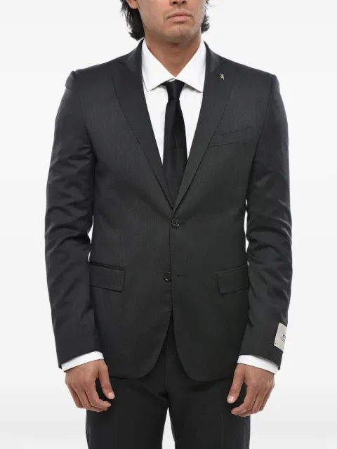 Corneliani single-breasted virgin-wool suit