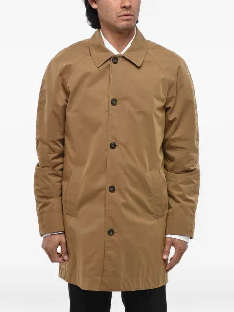 Corneliani raglan-sleeve button-up coat