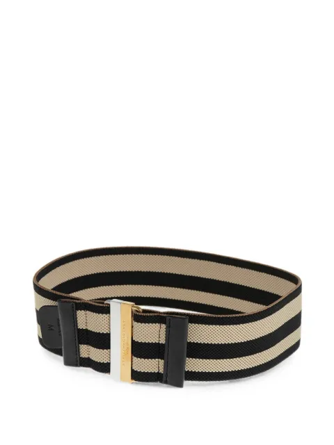 Stella McCartney striped elasticated belt