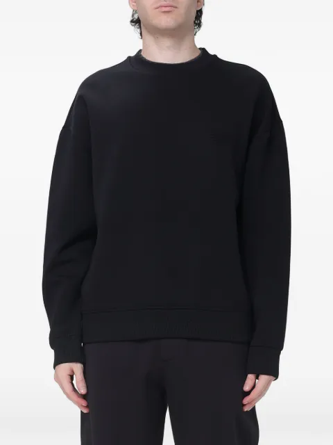 Emporio Armani logo-patch sweatshirt
