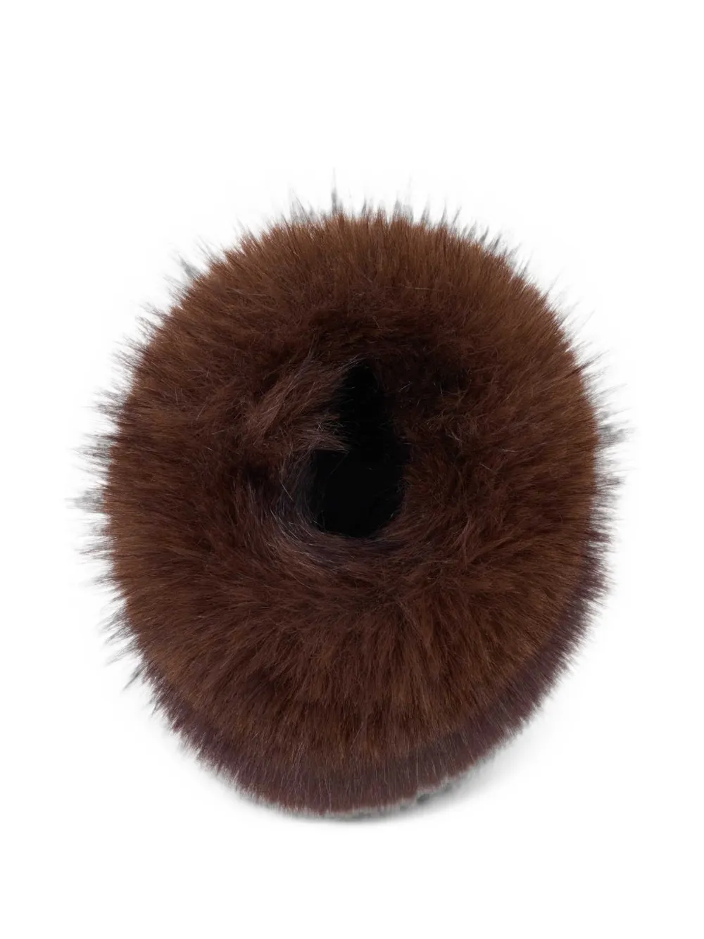 Maje faux-fur gloves Bruin