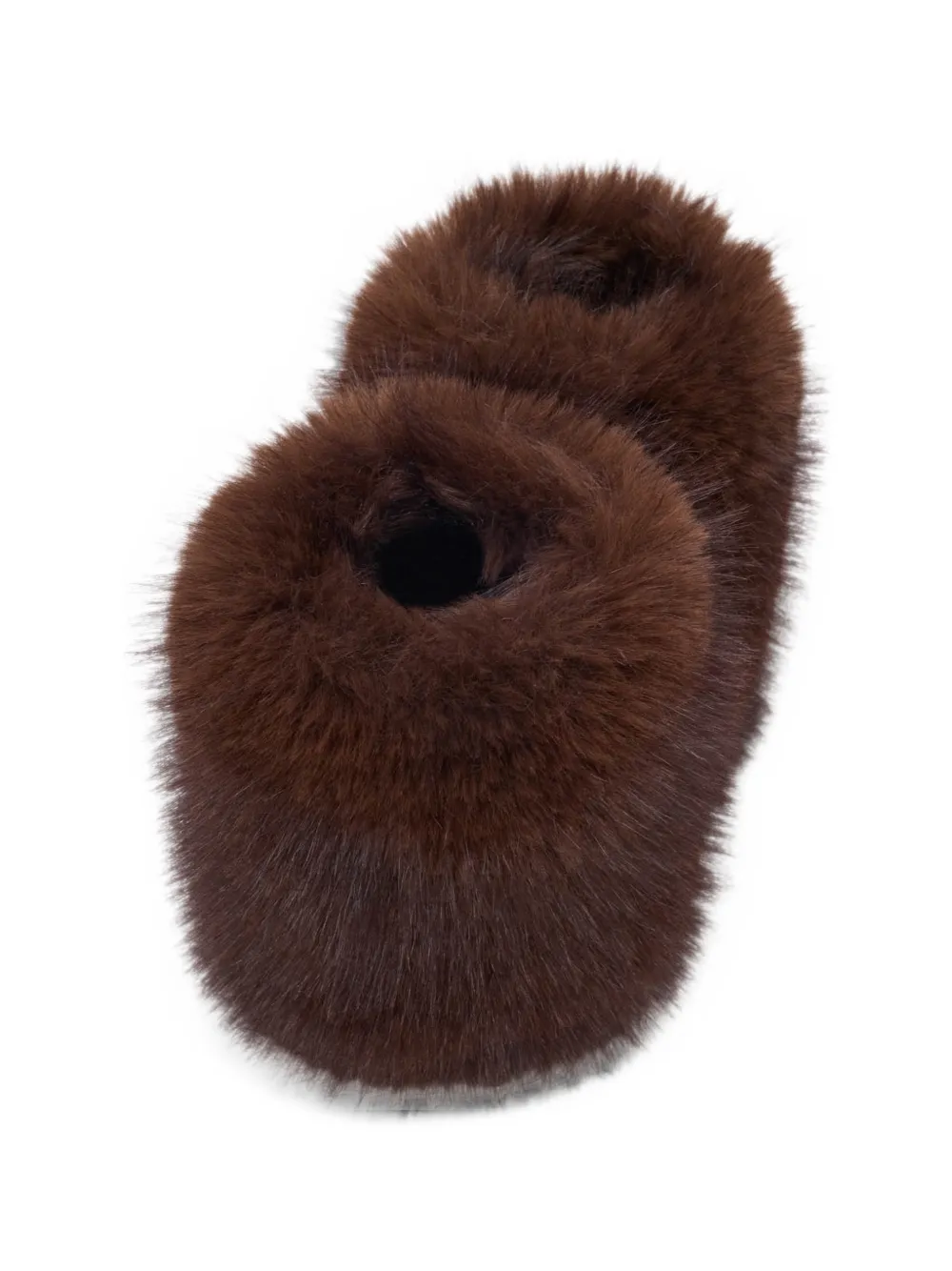 Maje faux-fur gloves Bruin