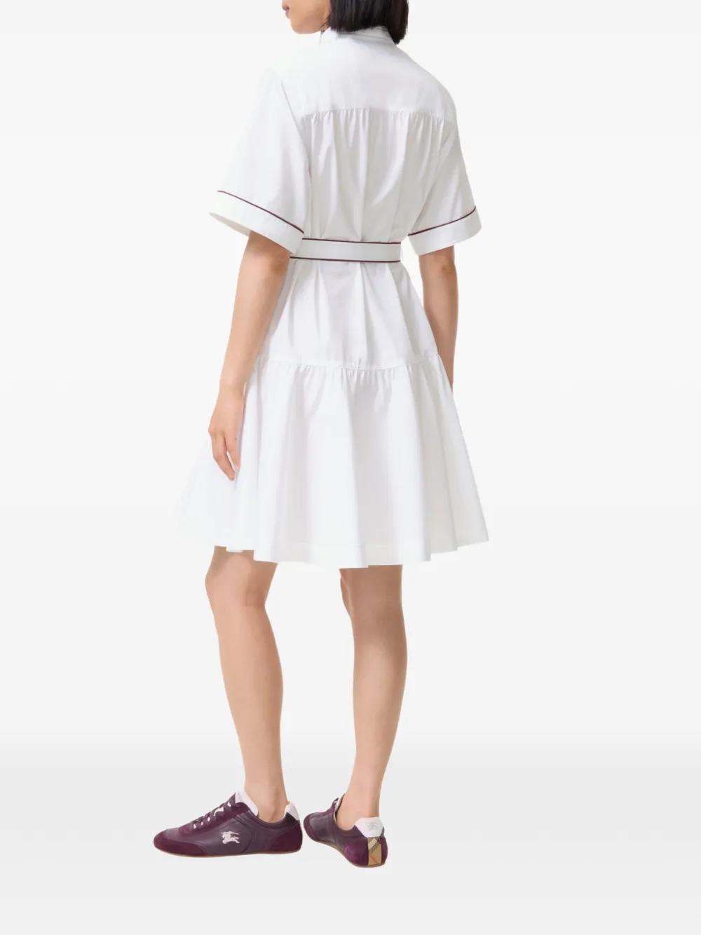 Burberry Heart Knight katoenen jurk Wit