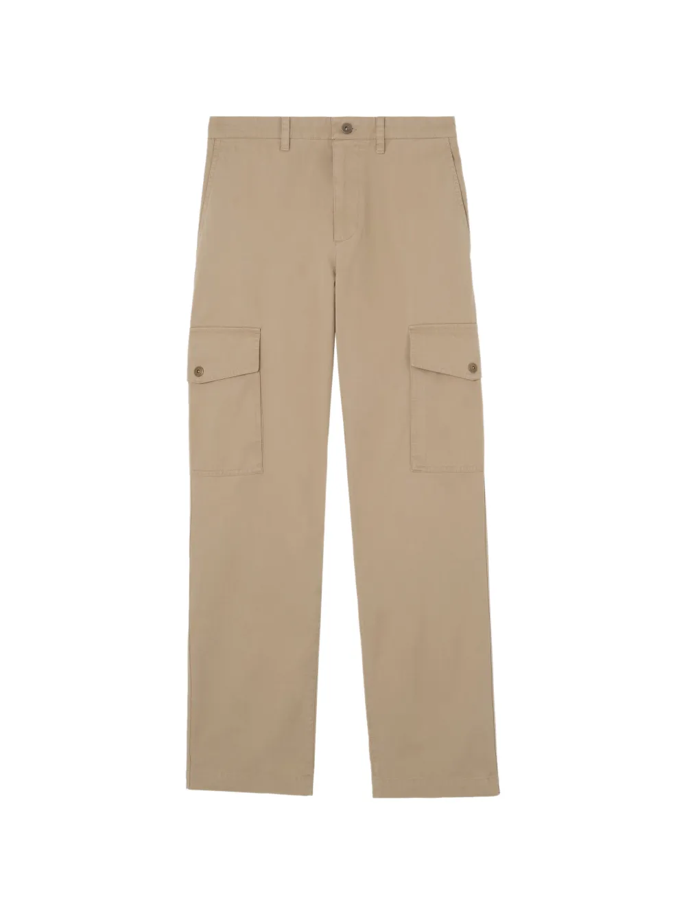 Burberry cotton twill cargo trousers - Nude
