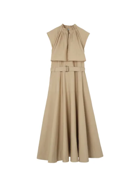 Burberry cotton poplin midi dress