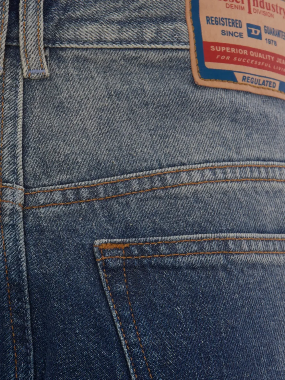Diesel 1987 D-Khelz high-waist jeans Blauw
