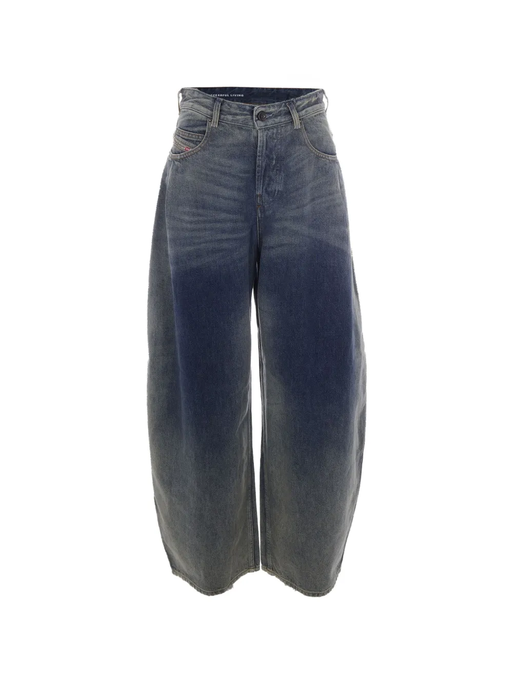 Diesel 1987 D-Khelz high-waist jeans - Blu