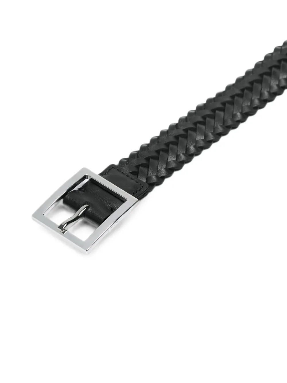 AMIRI Gevlochten riem Zwart