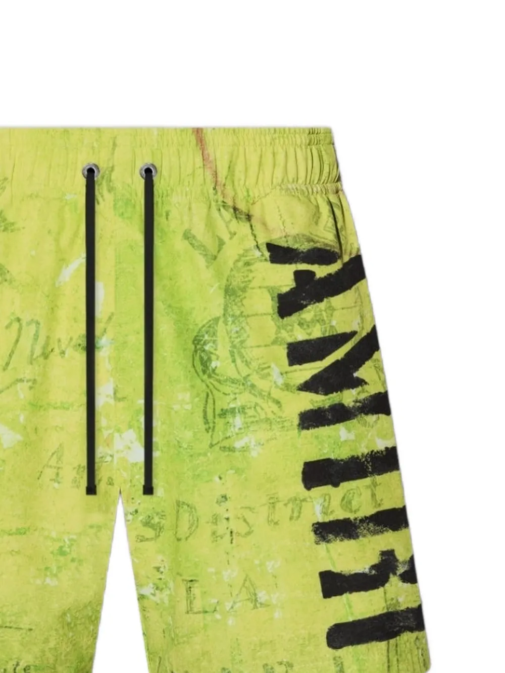 AMIRI Militaire zwembroek Geel