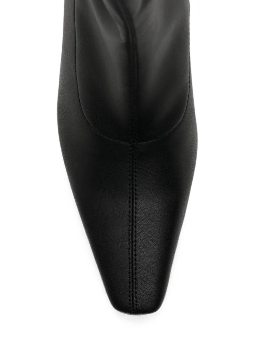 Senso Soraya square-toe ankle boots Zwart