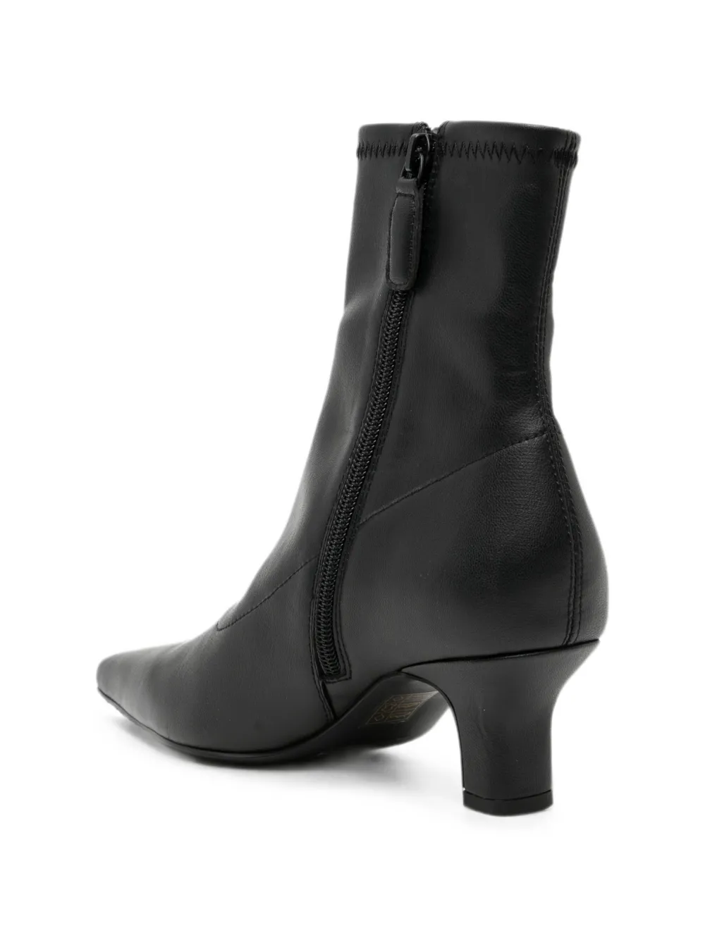 Senso Soraya square-toe ankle boots Zwart