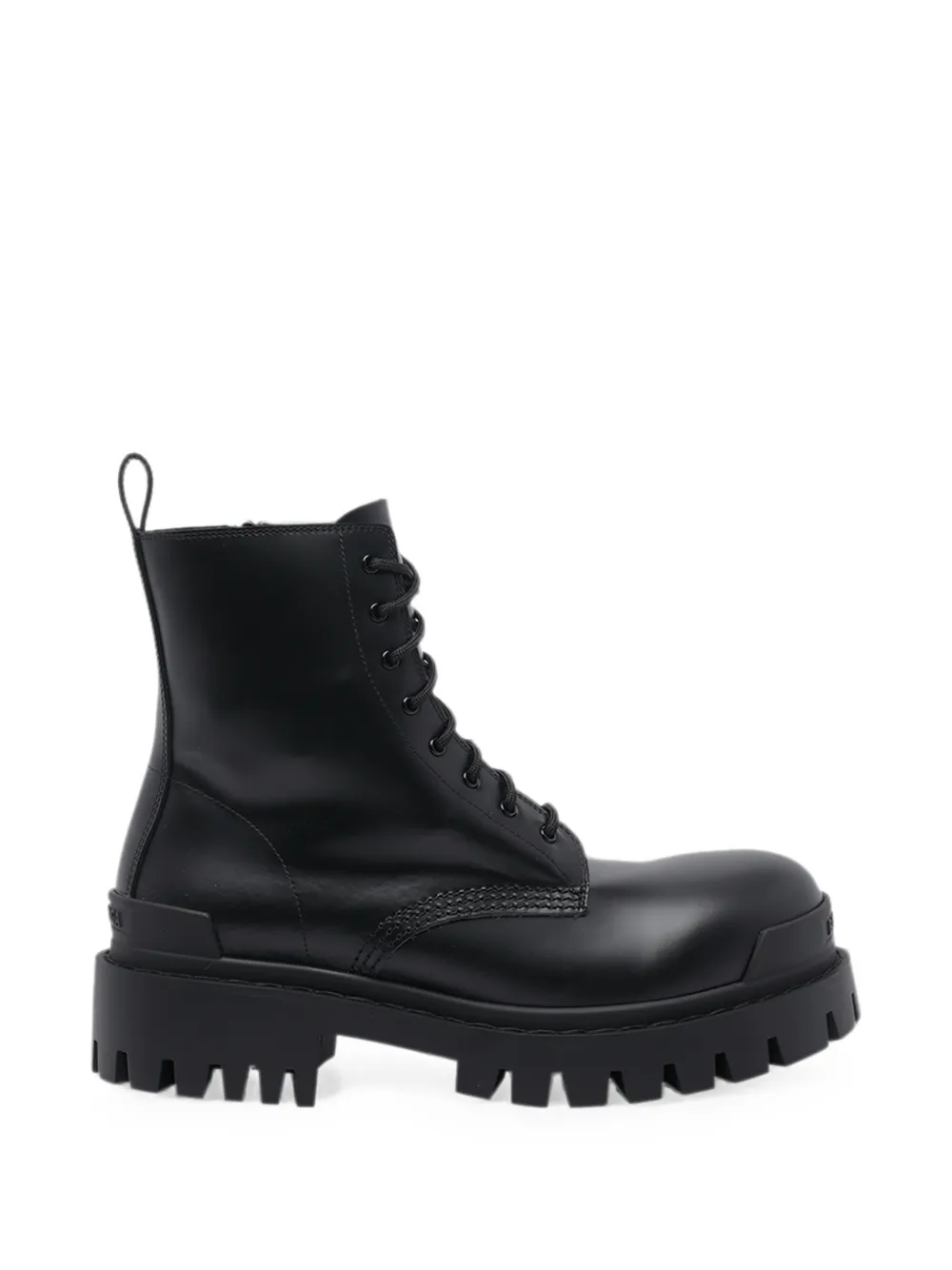Balenciaga Strike lace-up ankle boots Zwart