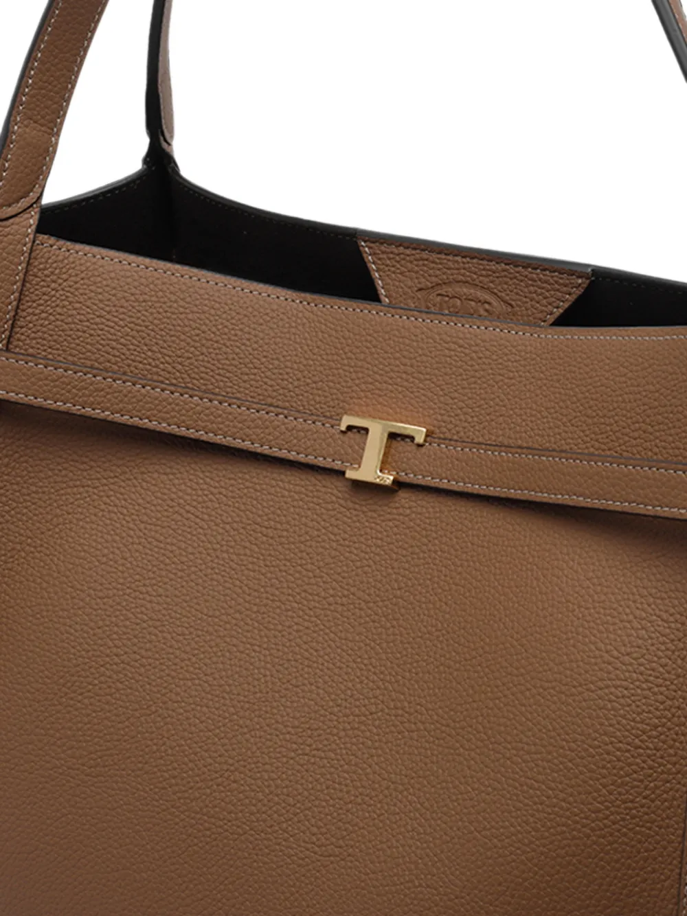 Tod's Medium T Timeless leren schoudertas Bruin