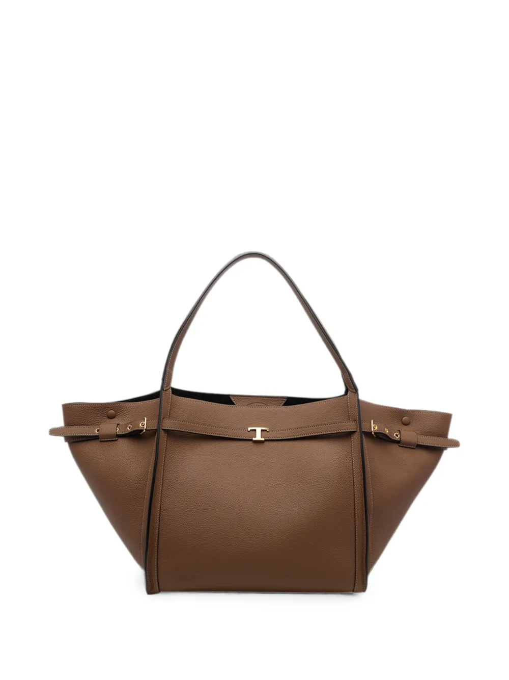 Tod's medium T Timeless leather shoulder bag - Braun