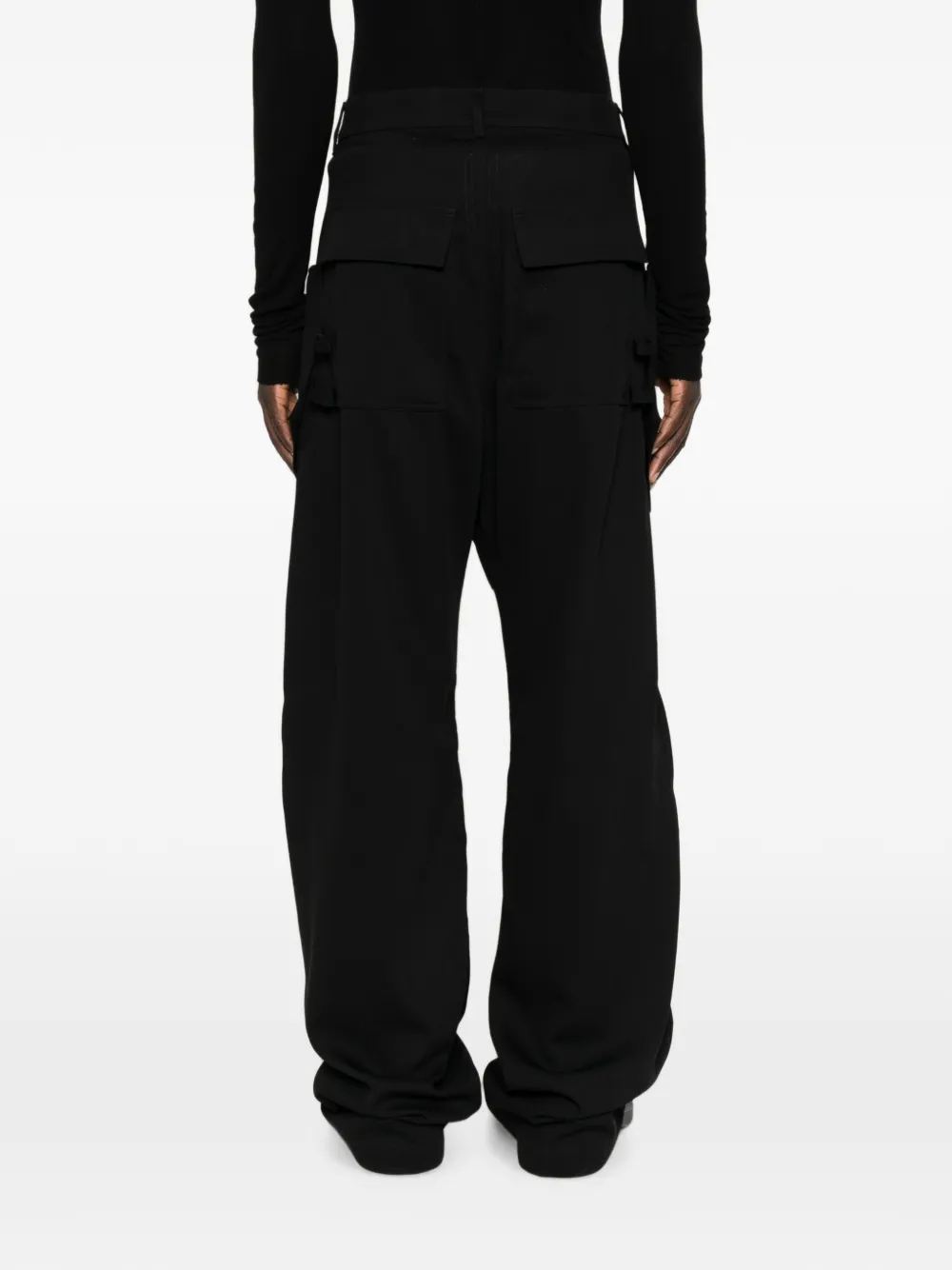 Rick Owens Broek met riemlussen Zwart