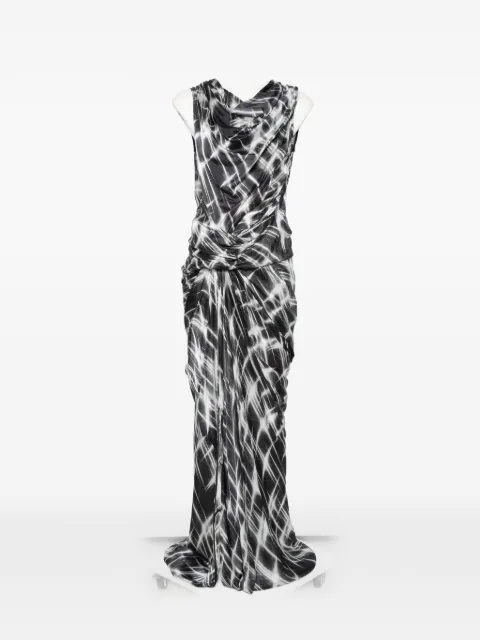 Rick Owens Strutter draped maxi dress
