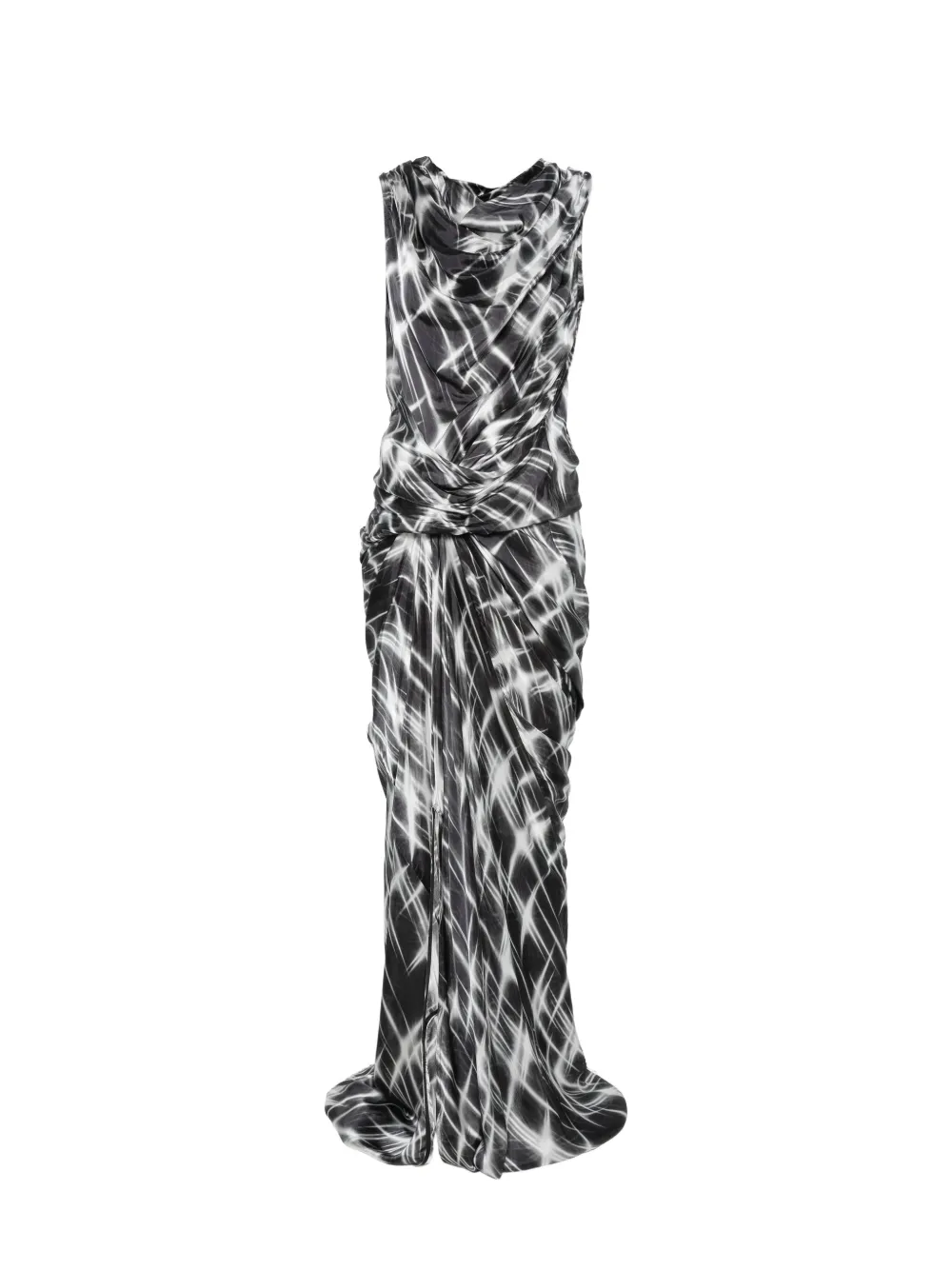 Rick Owens Strutter draped maxi dress - Noir Rick Owens Strutter draped maxi dress - Noir