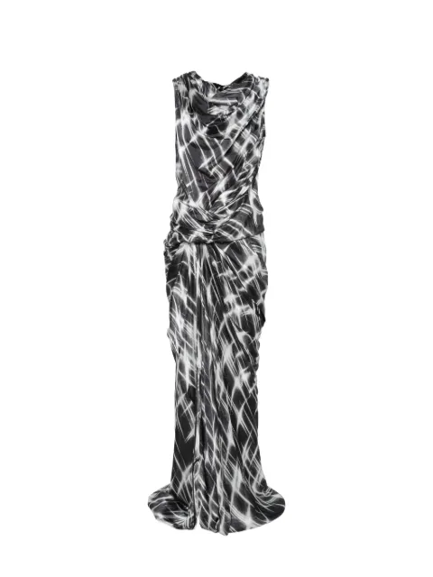 Rick Owens Strutter draped maxi dress