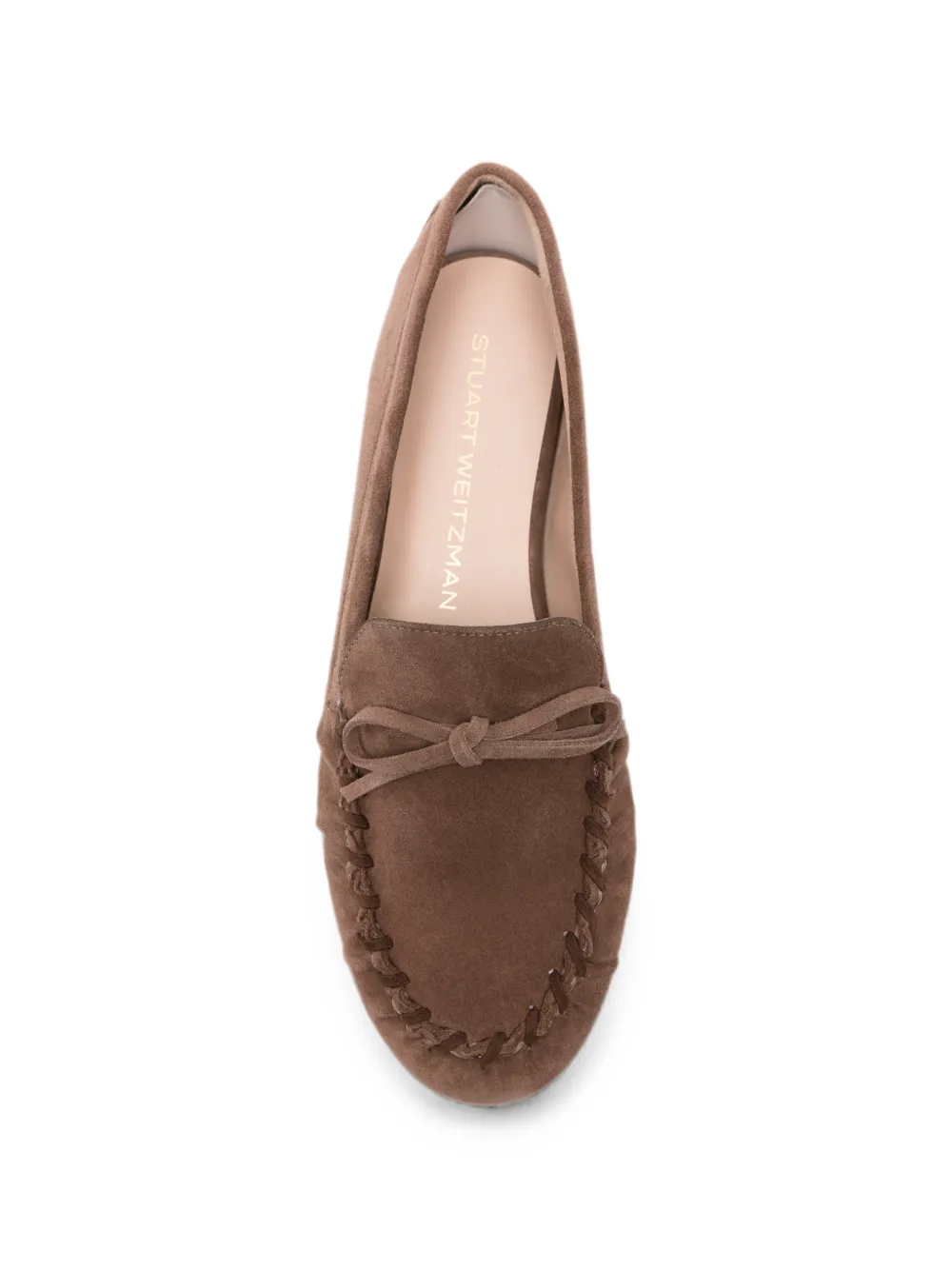 Stuart Weitzman bow-embellishment loafers Bruin