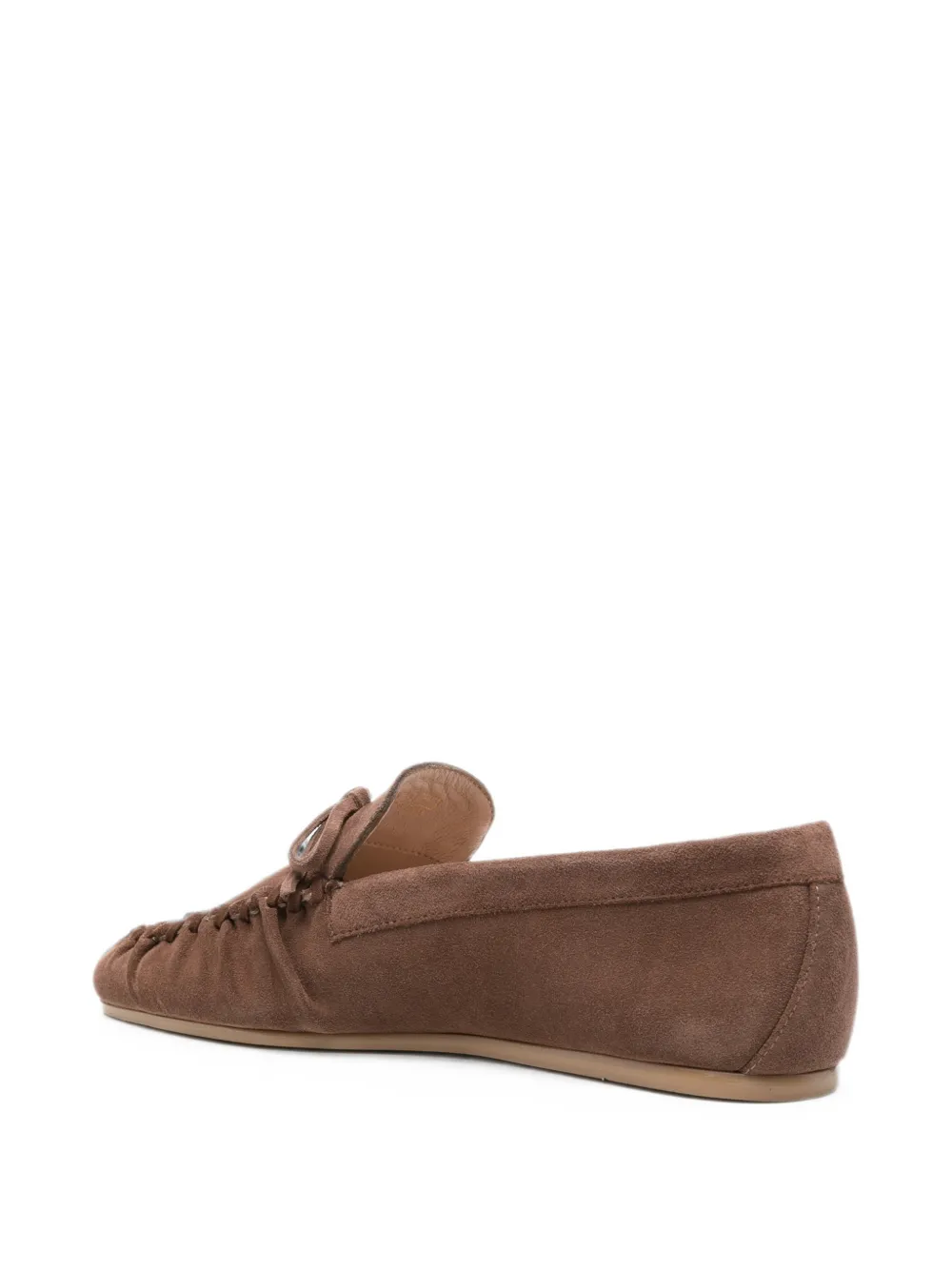 Stuart Weitzman bow-embellishment loafers Bruin
