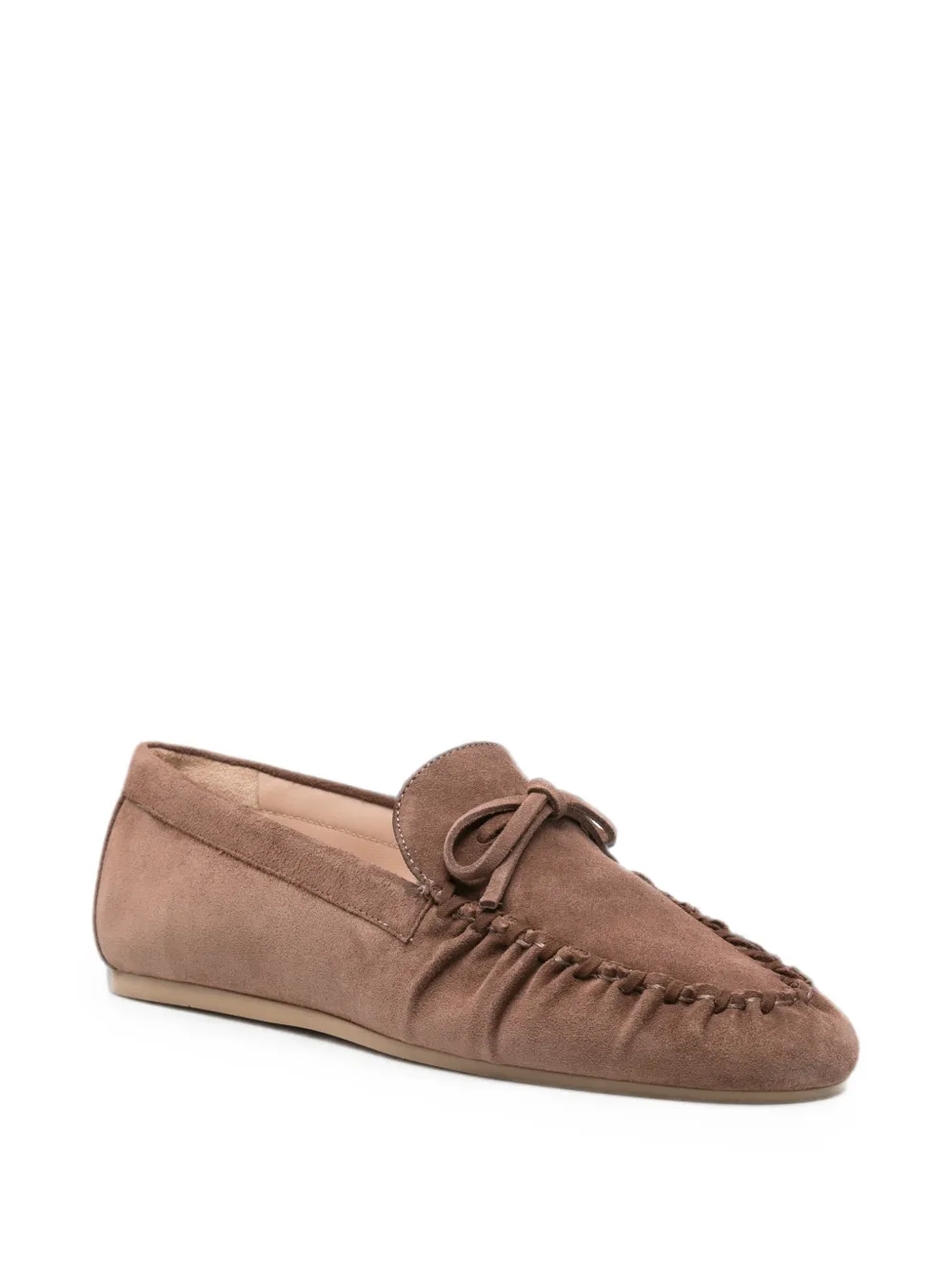 Stuart Weitzman bow-embellishment loafers Bruin