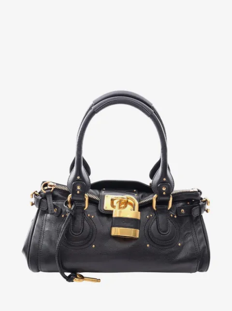 Chloé Pre-Owned 2005-2025 레더 패딩턴 핸드백