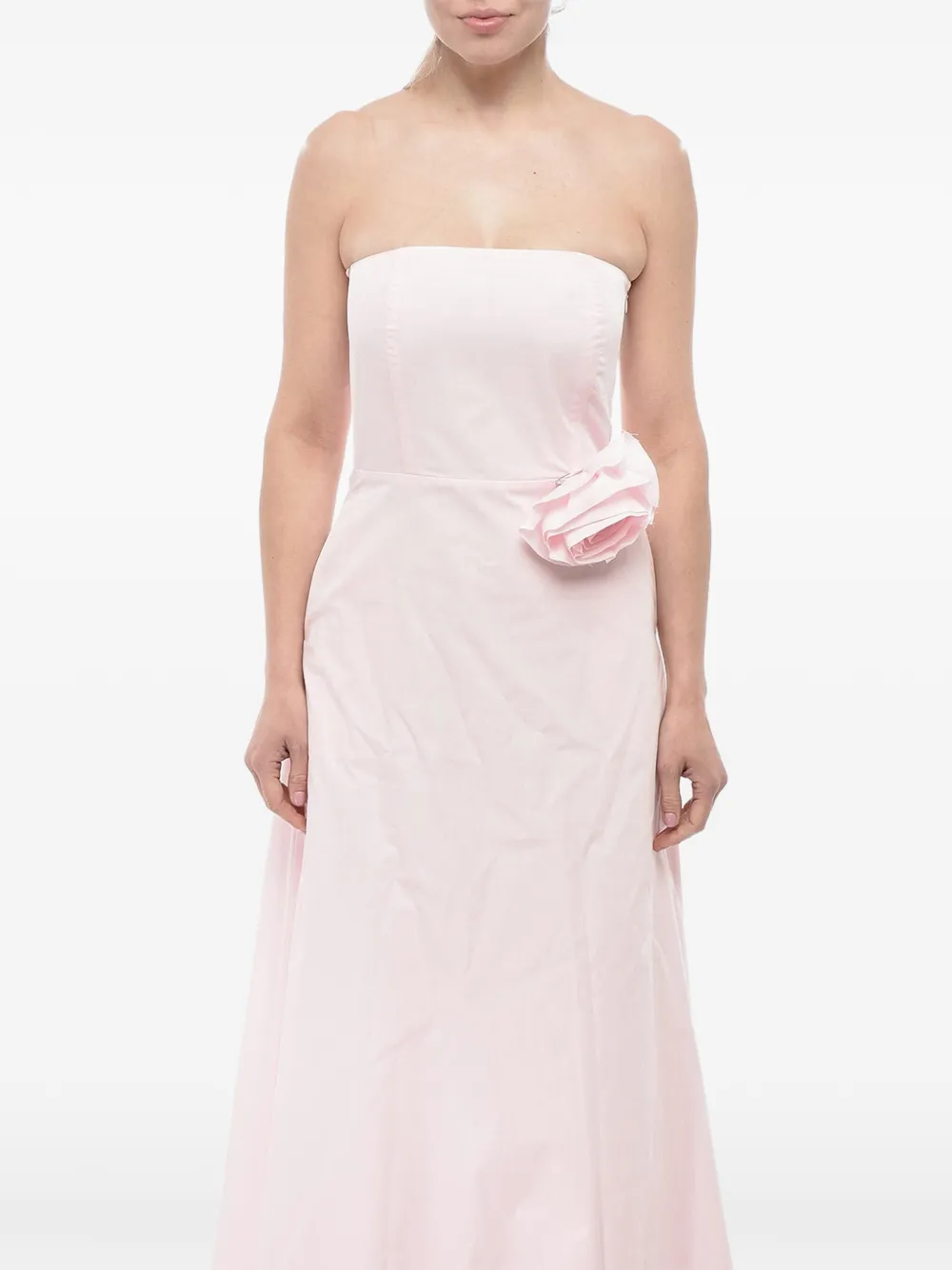 Bernadette Caswel strapless maxi dress - Rosa