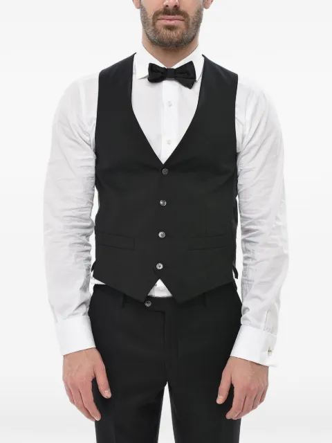 Corneliani virgin-wool waistcoat