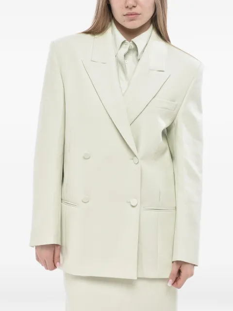 SUPER BLOND double-breasted oversized blazer