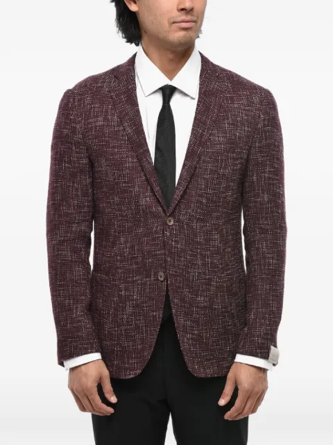 Corneliani blazer con solapas de muesca