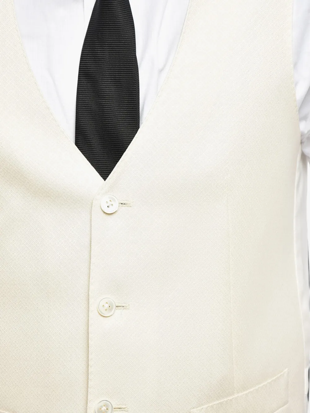 Corneliani Academy waistcoat Beige