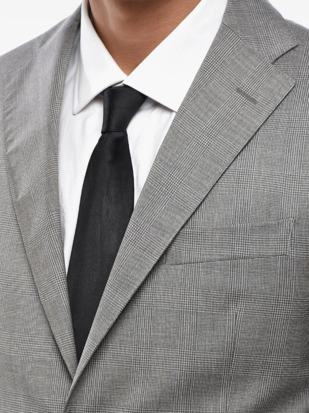 Corneliani single-breasted blazer Grijs