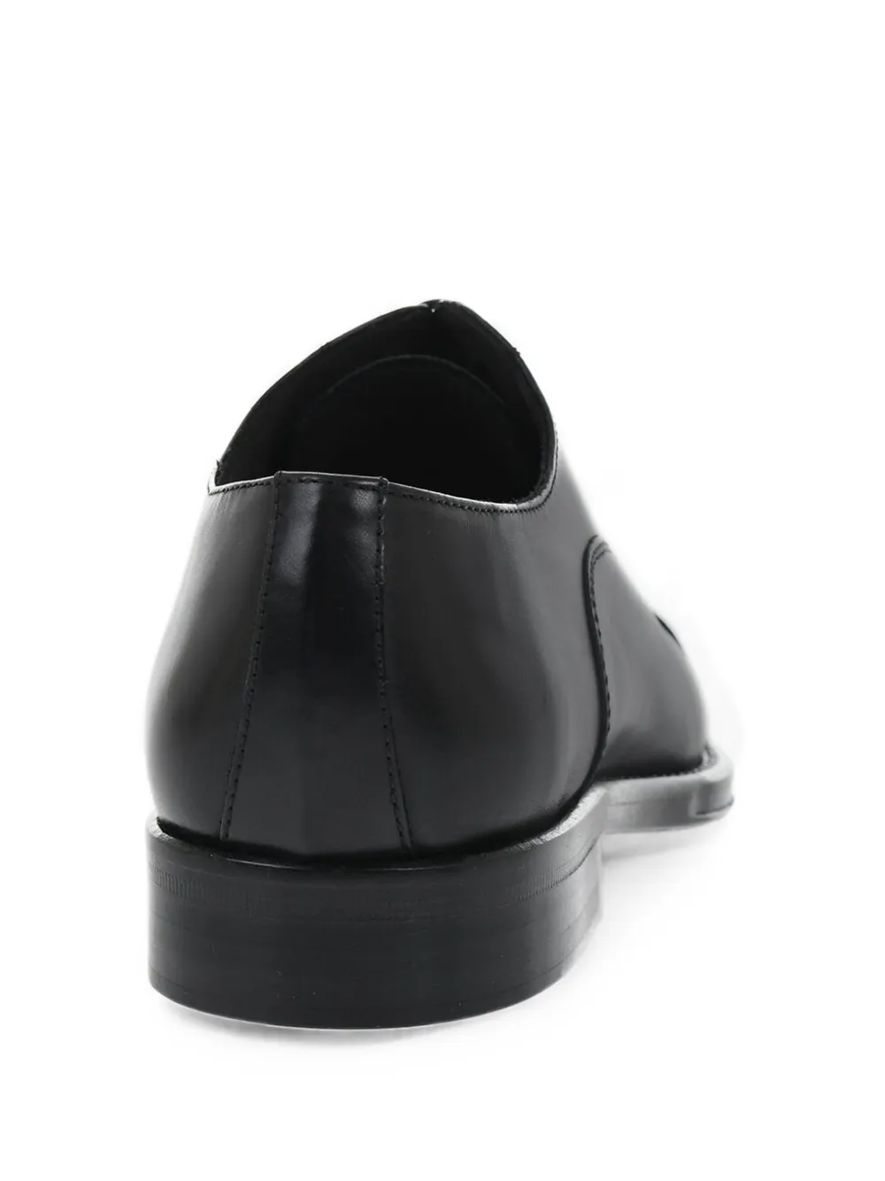 Corneliani lace-up leather derby shoes Zwart