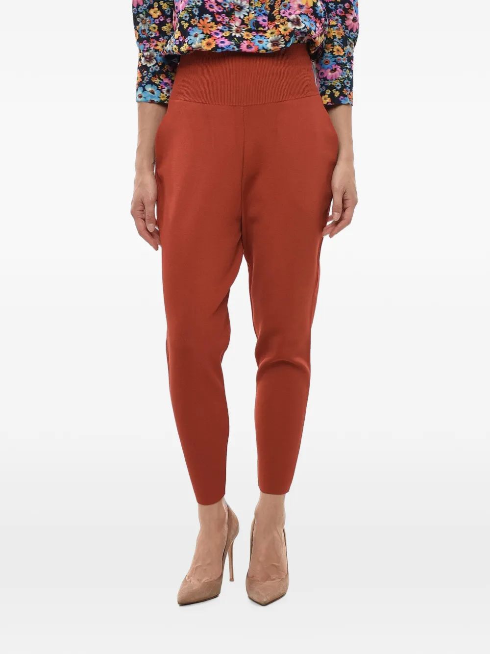 Stella McCartney high-rise balloon trousers - Orange
