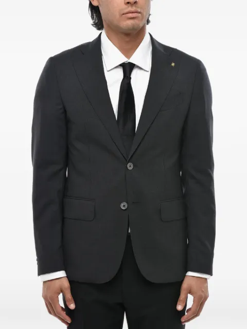 Corneliani single-breasted wool blazer