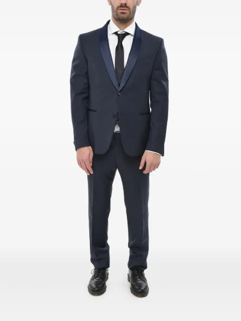 Corneliani Dreiteiliger Smoking mit Satinrevers