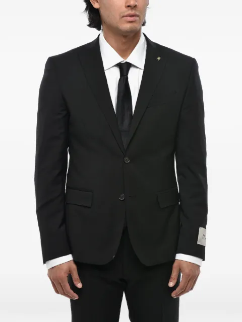 Corneliani single-breasted virgin-wool suit